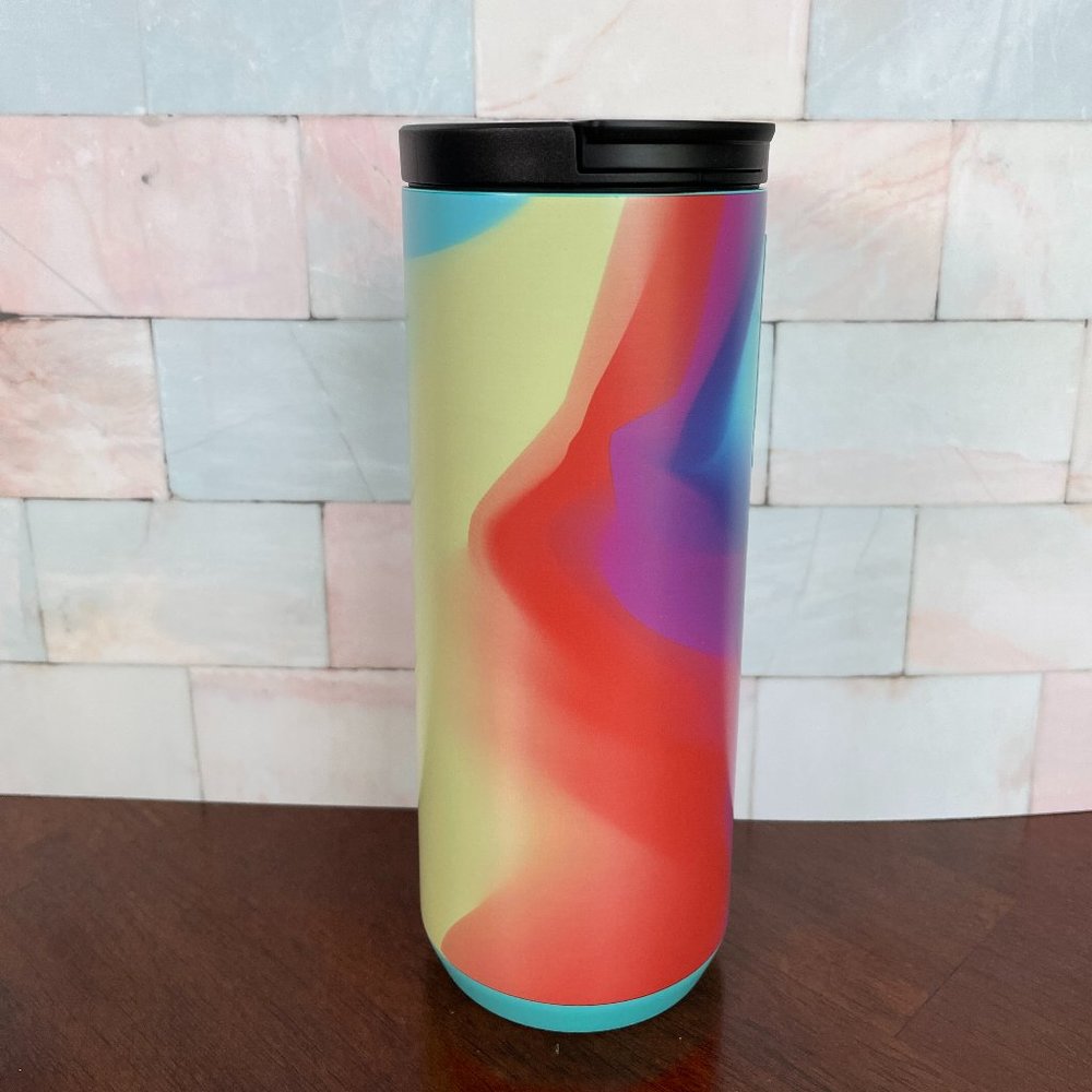 Starbucks NEW 2021 Rainbow Insulated Tumbler